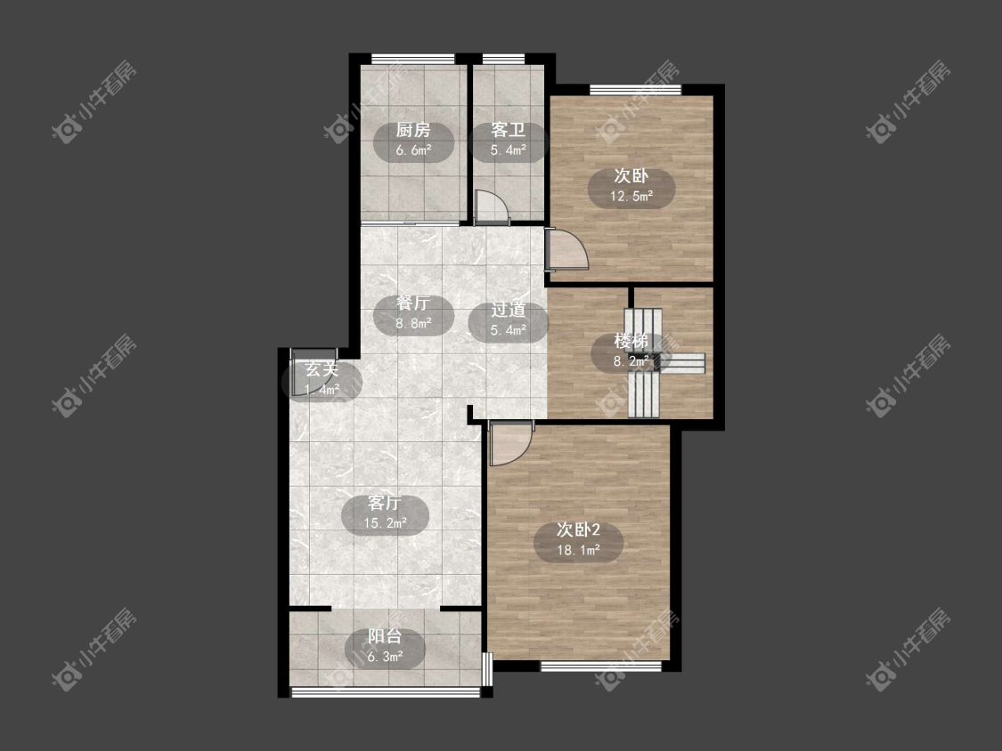 镇江锦绣江南在售二手房源户型图_小牛看房