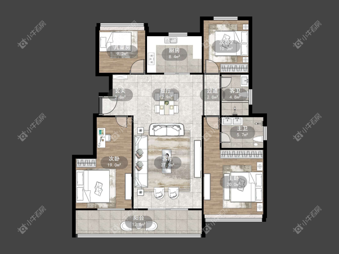 镇江荣城国际（藏龙御景）在售二手房源户型图_小牛看房