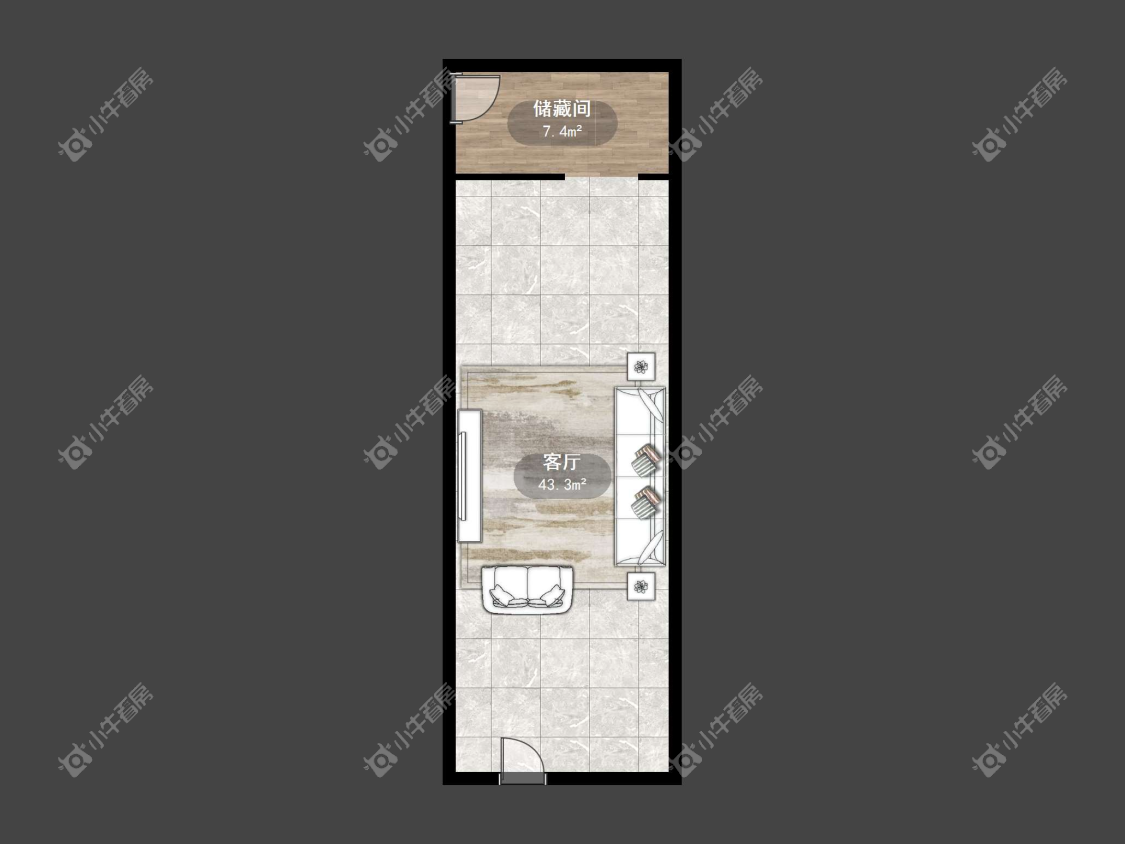 镇江兰陵大厦在售二手房源户型图_小牛看房