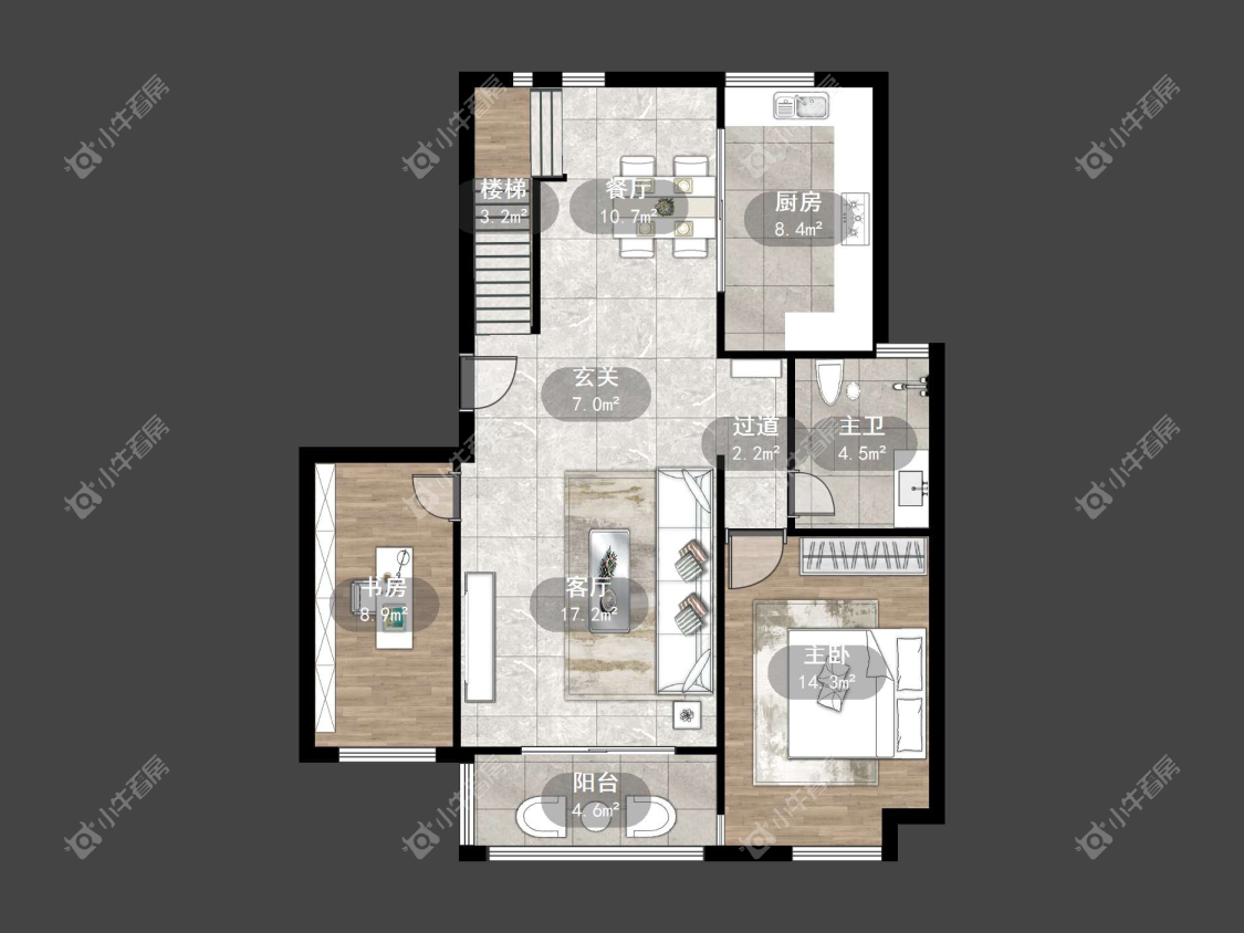 镇江佳景天城在售二手房源户型图_小牛看房