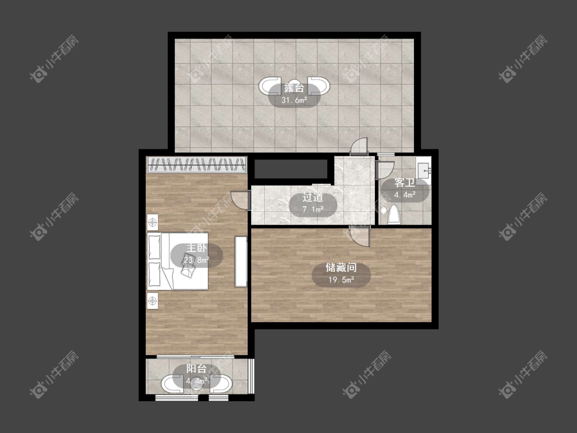 镇江惠泽苑在售二手房源户型图_小牛看房