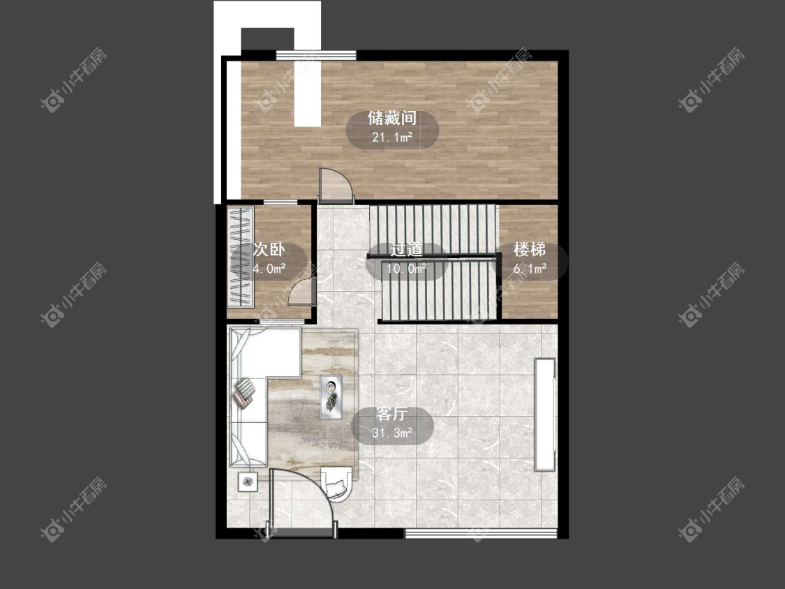 镇江商业街在售二手房源户型图_小牛看房