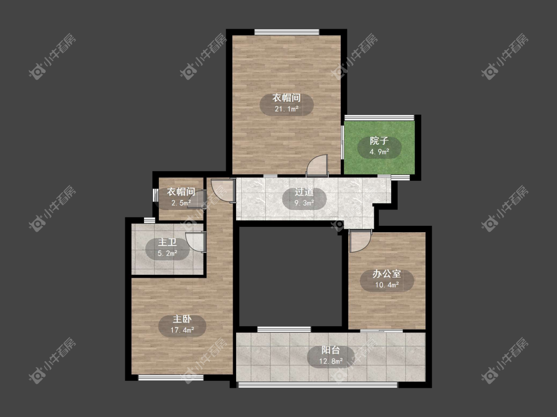 镇江吾悦华府（丹阳）在售二手房源户型图_小牛看房