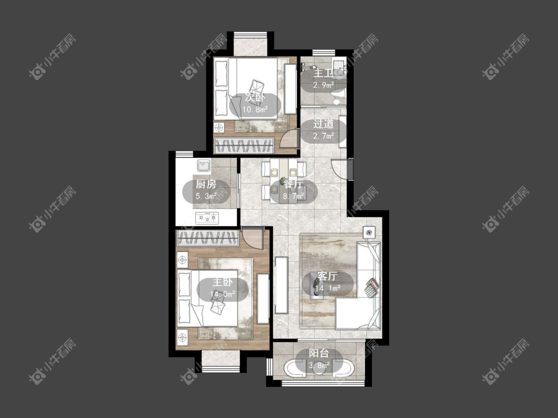 镇江普善人家在售二手房源_小牛看房