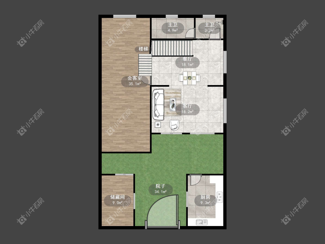镇江善巷村在售二手房源户型图_小牛看房