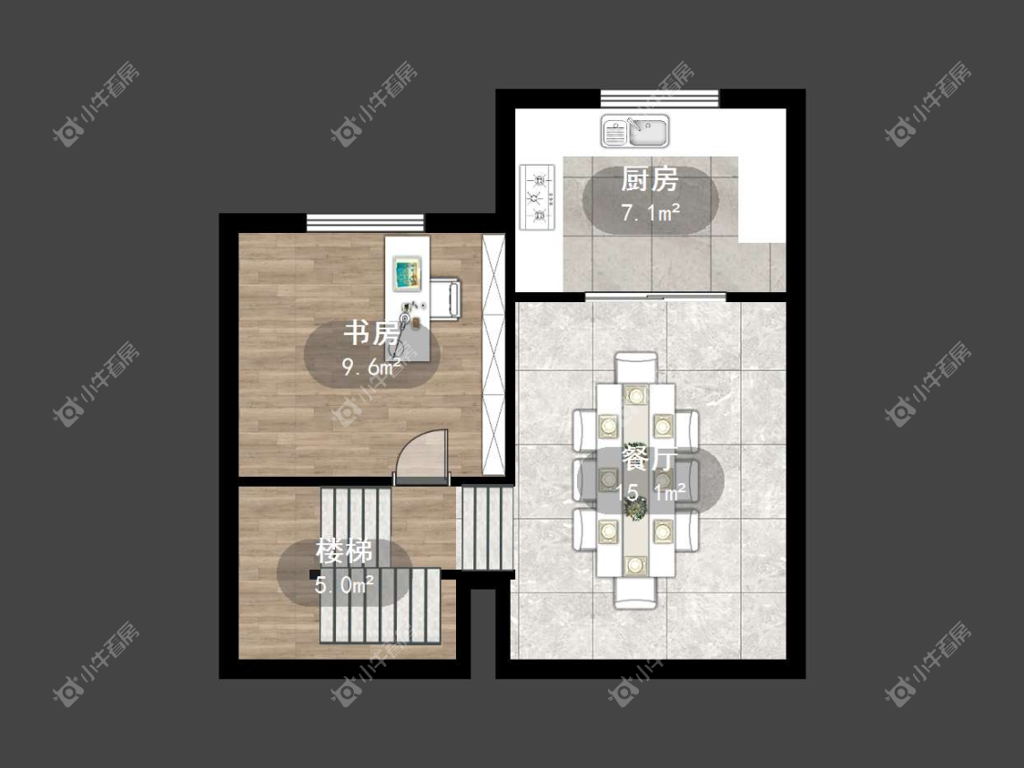 镇江金鼎城市花园别墅区在售二手房源户型图_小牛看房