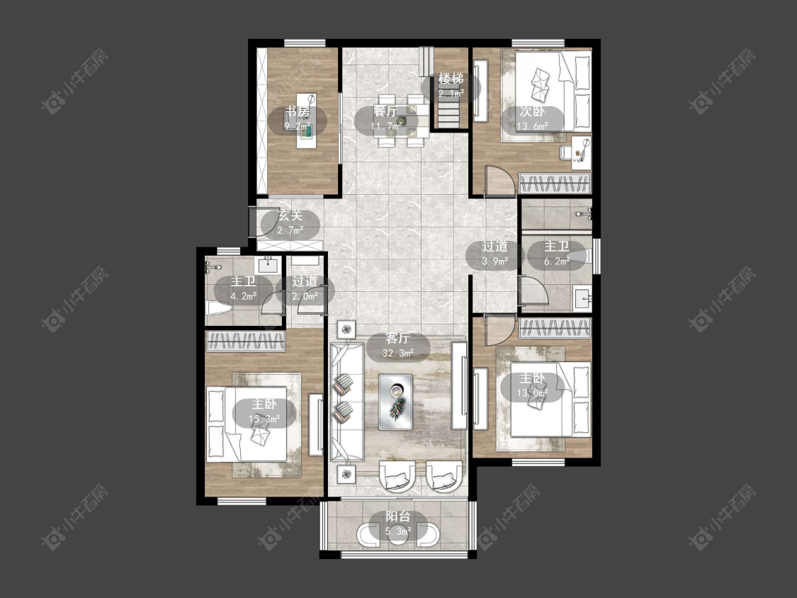 丹阳温州城在售二手房源户型图_小牛看房