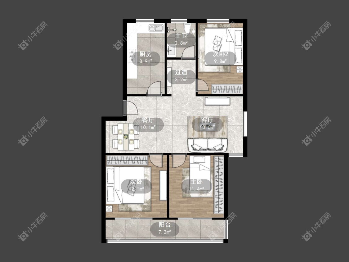 镇江兴隆苑在售二手房源_小牛看房