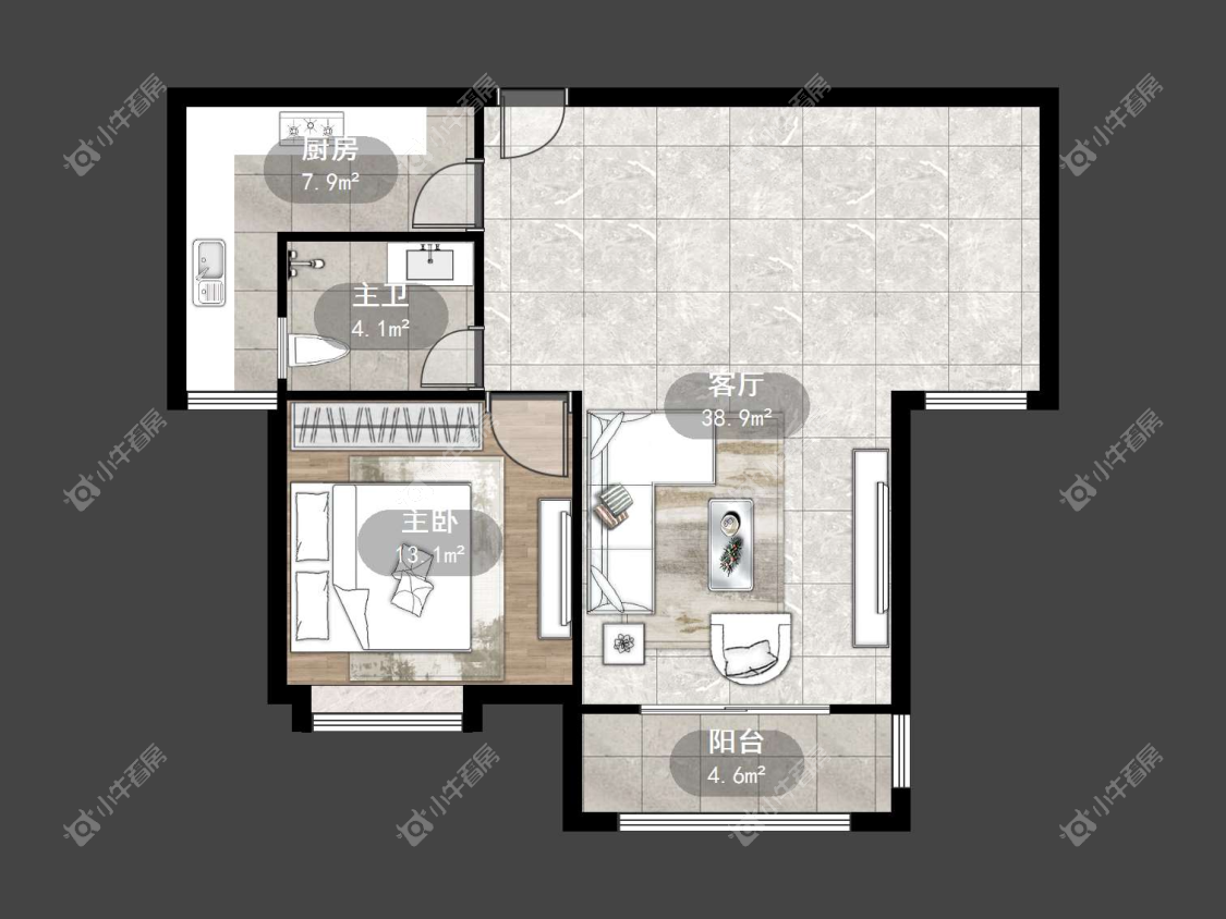 镇江天悦名城在售二手房源户型图_小牛看房