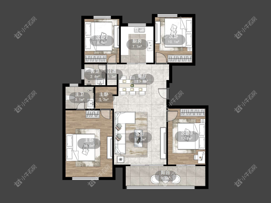 镇江中南熙悦城中南二期在售二手房源_小牛看房