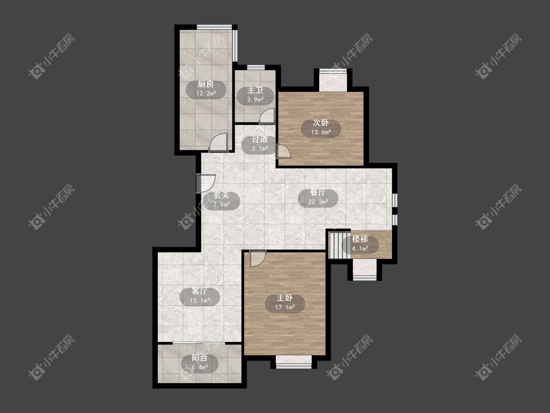 镇江丹金人家在售二手房源户型图_小牛看房