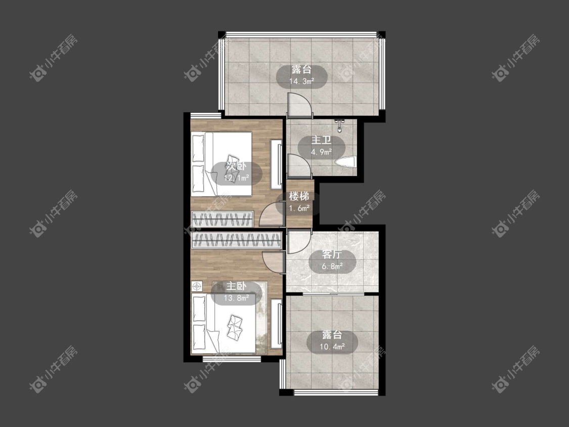 镇江新新家园在售二手房源户型图_小牛看房