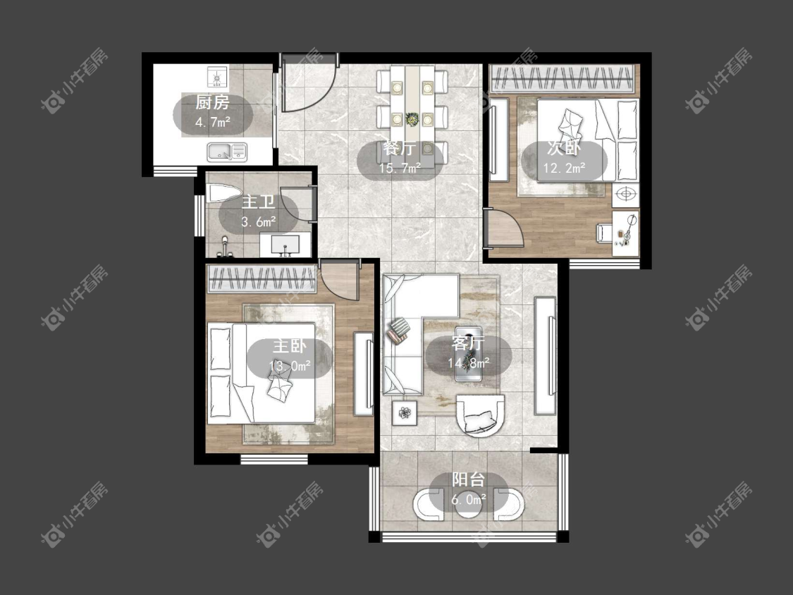 镇江风雅尚都在售二手房源户型图_小牛看房