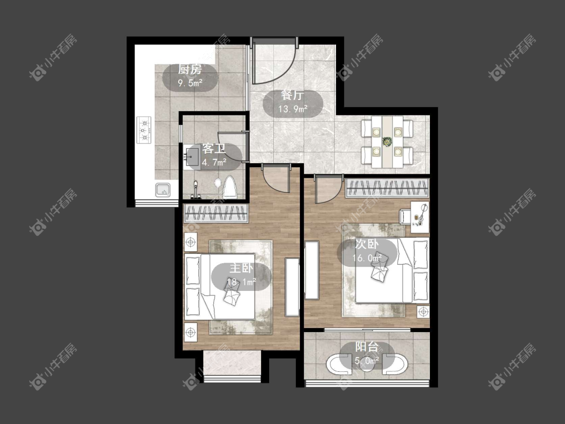 镇江凤凰国际在售二手房源户型图_小牛看房