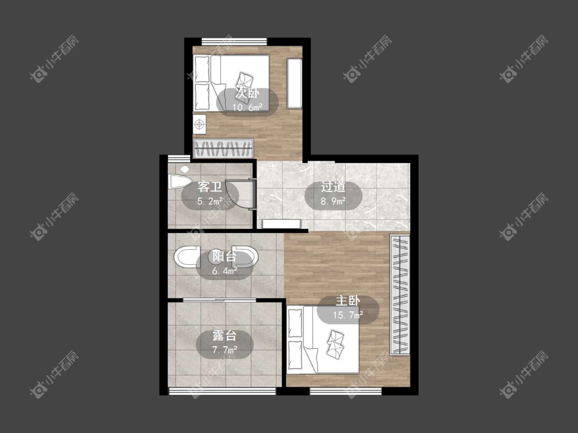 镇江御珑湾(丹阳)在售二手房源户型图_小牛看房
