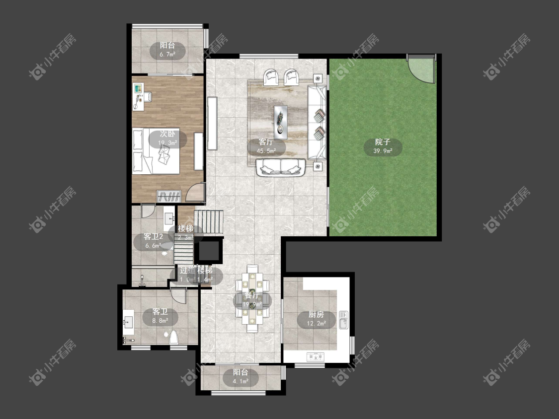 镇江嘉源首府在售二手房源户型图_小牛看房