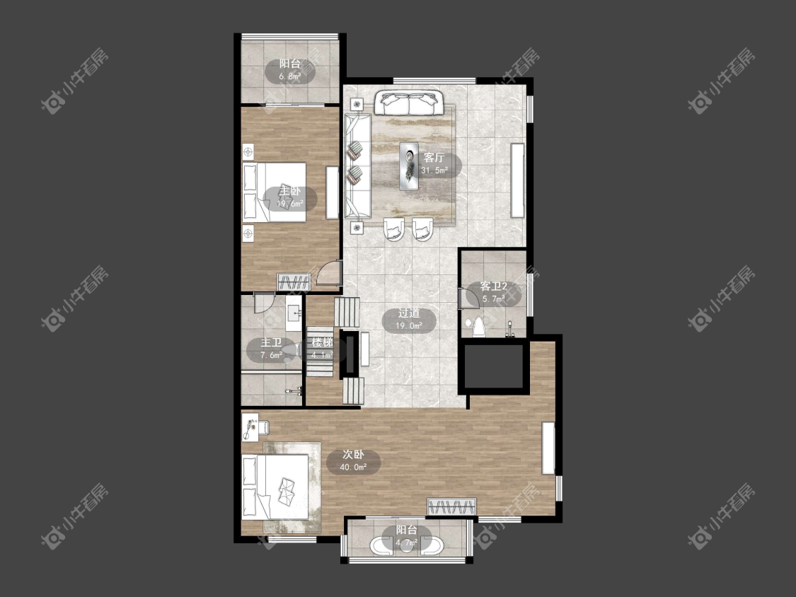 镇江嘉源首府在售二手房源户型图_小牛看房