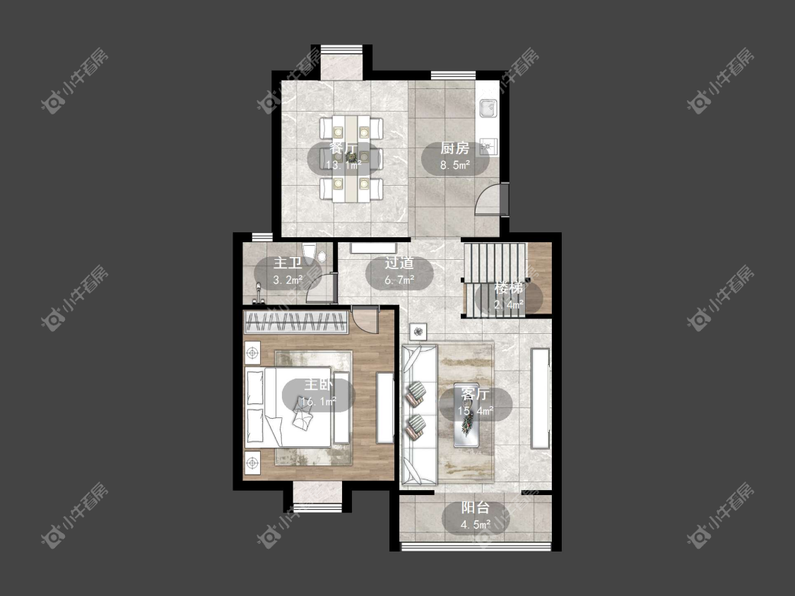 镇江凰嘉花苑在售二手房源户型图_小牛看房