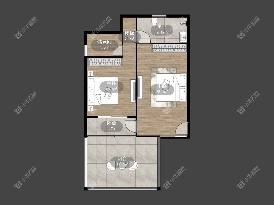 镇江开发区路巷社区在售二手房源户型图_小牛看房