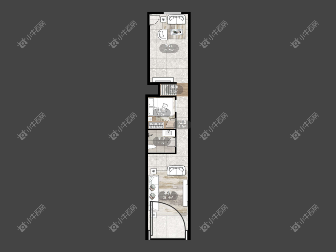 镇江大定船在售二手房源户型图_小牛看房