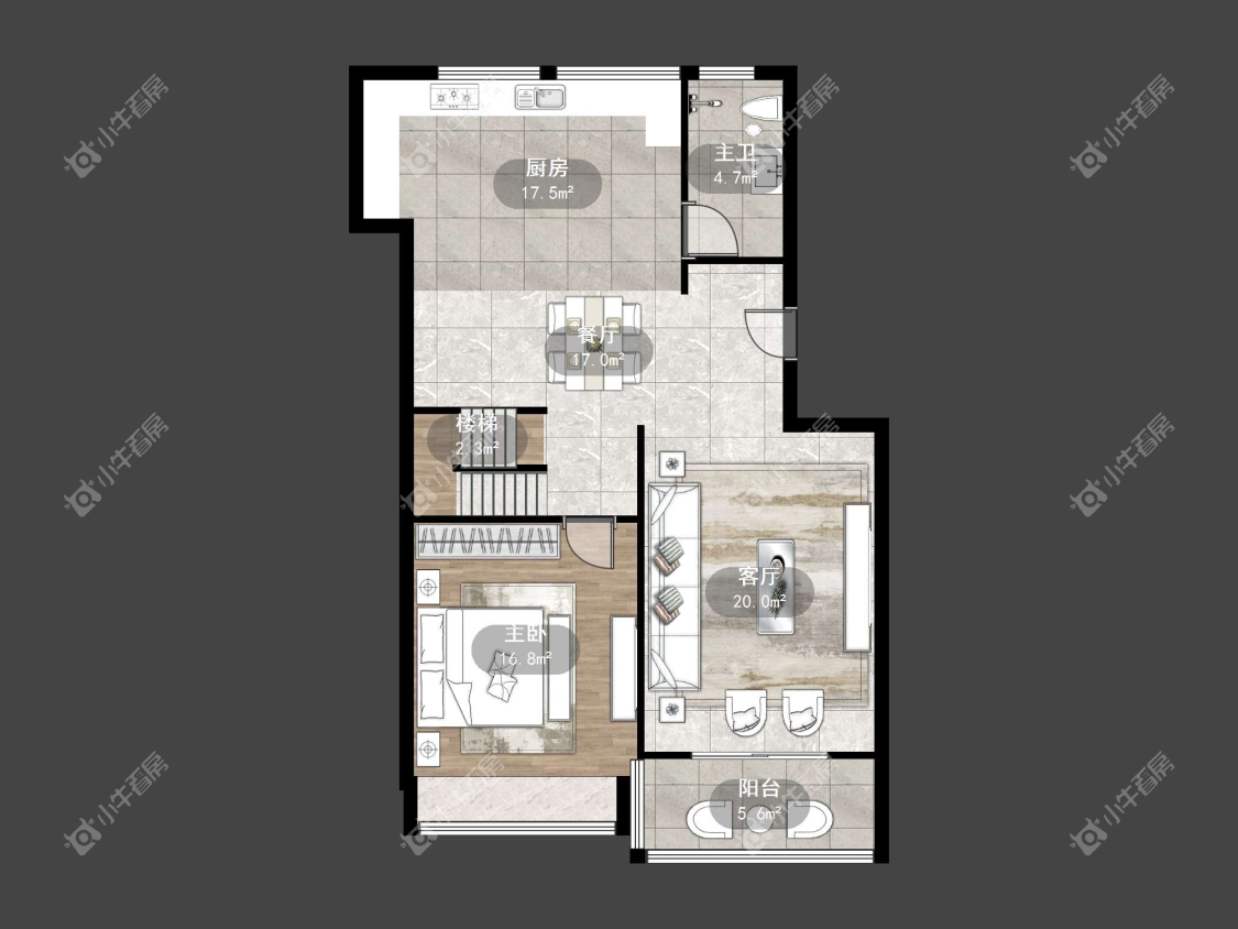 镇江江南人家在售二手房源户型图_小牛看房