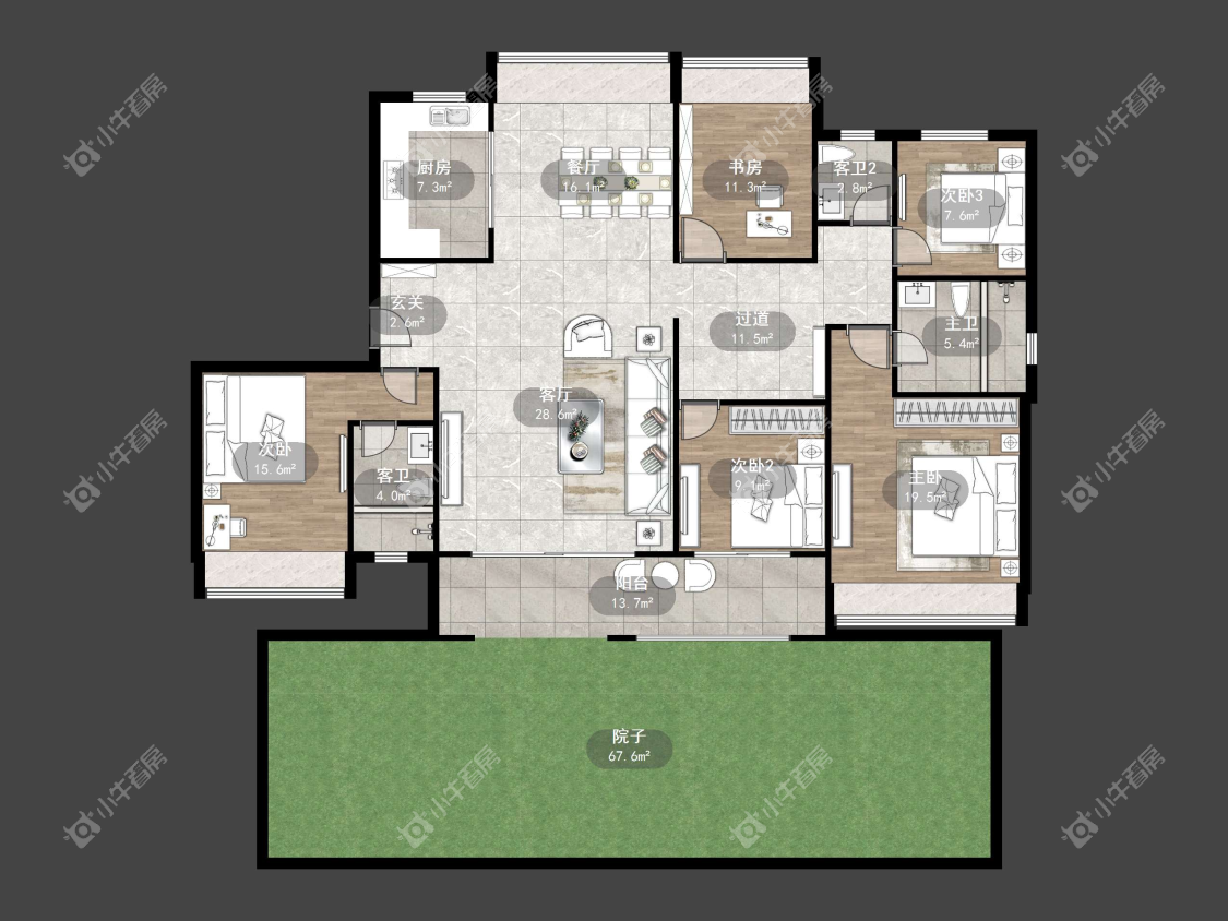 镇江桃源里在售二手房源户型图_小牛看房