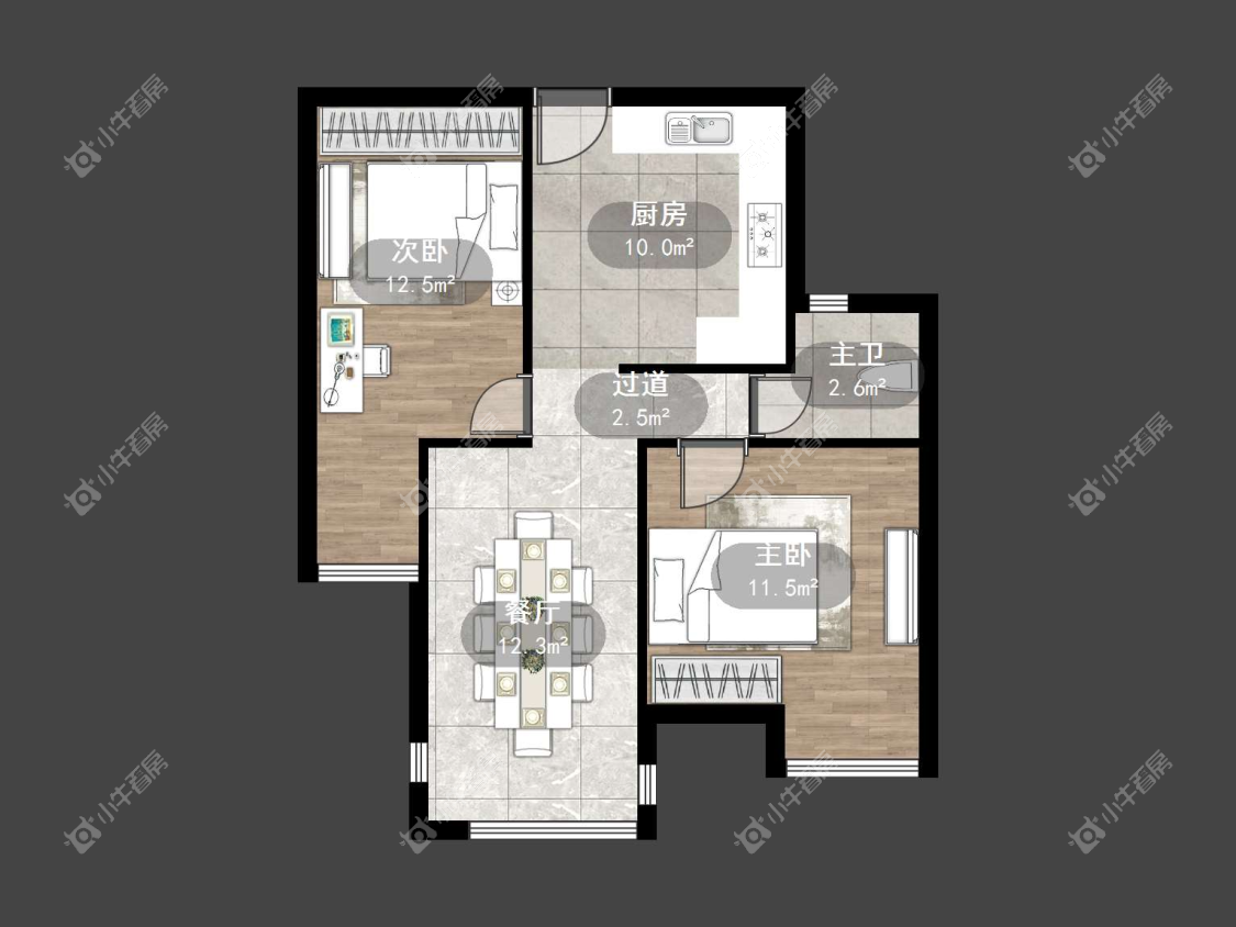 镇江荣城国际一期在售二手房源_小牛看房