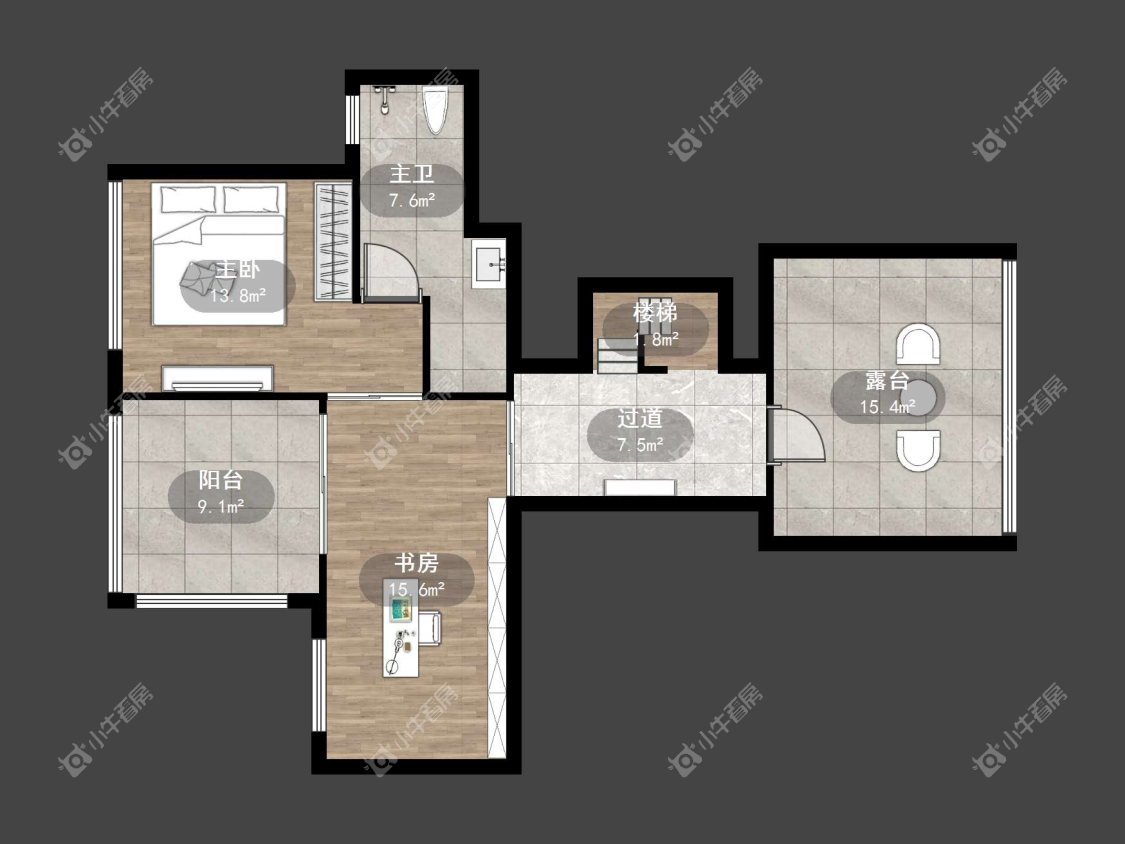镇江锦轩华庭在售二手房源户型图_小牛看房