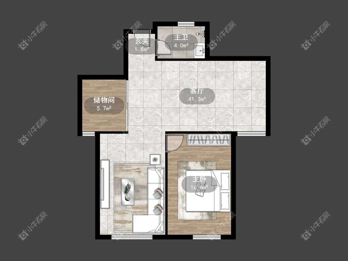镇江丹凤国际在售二手房源户型图_小牛看房
