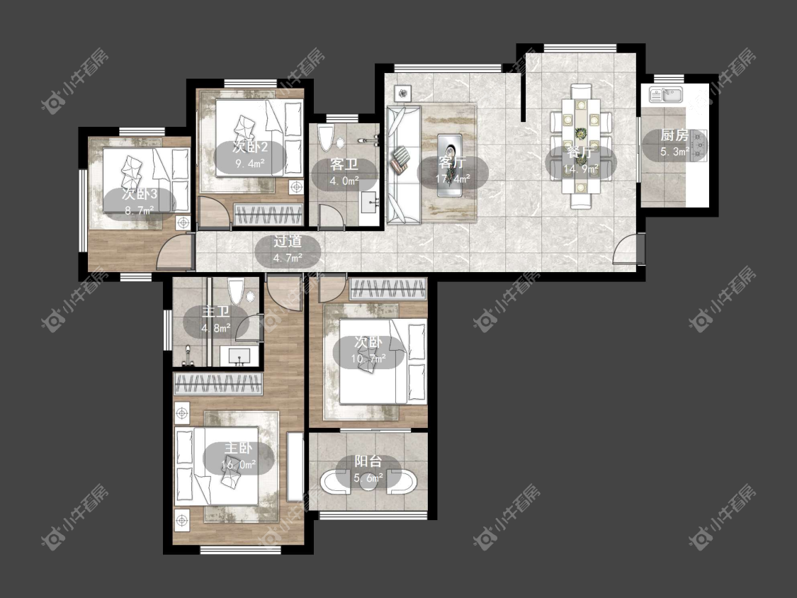 镇江御河熙岸在售二手房源_小牛看房