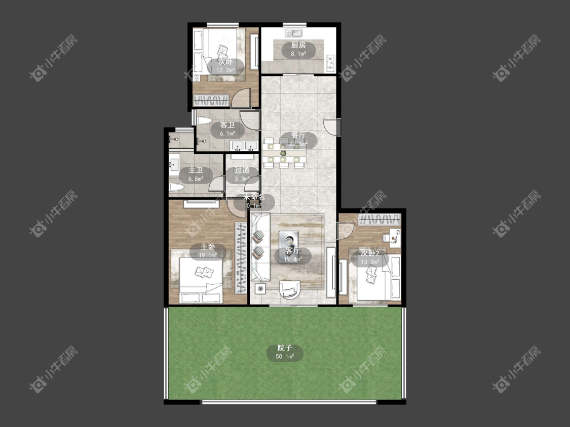 镇江凤凰郡在售二手房源户型图_小牛看房