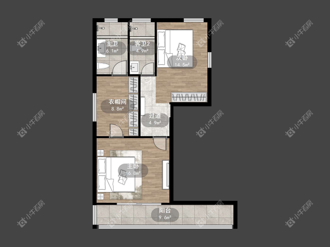 镇江凤林府在售二手房源户型图_小牛看房
