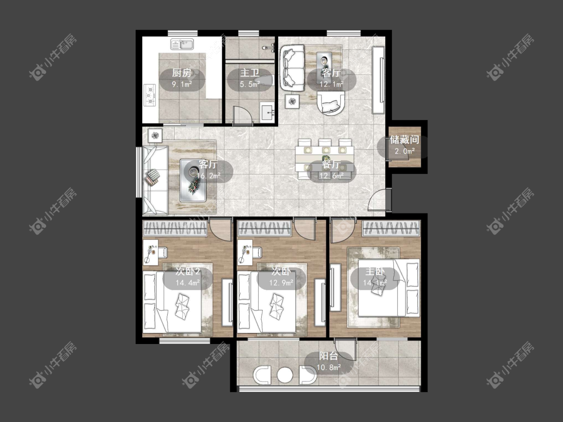 镇江玉乳泉小区在售二手房源户型图_小牛看房