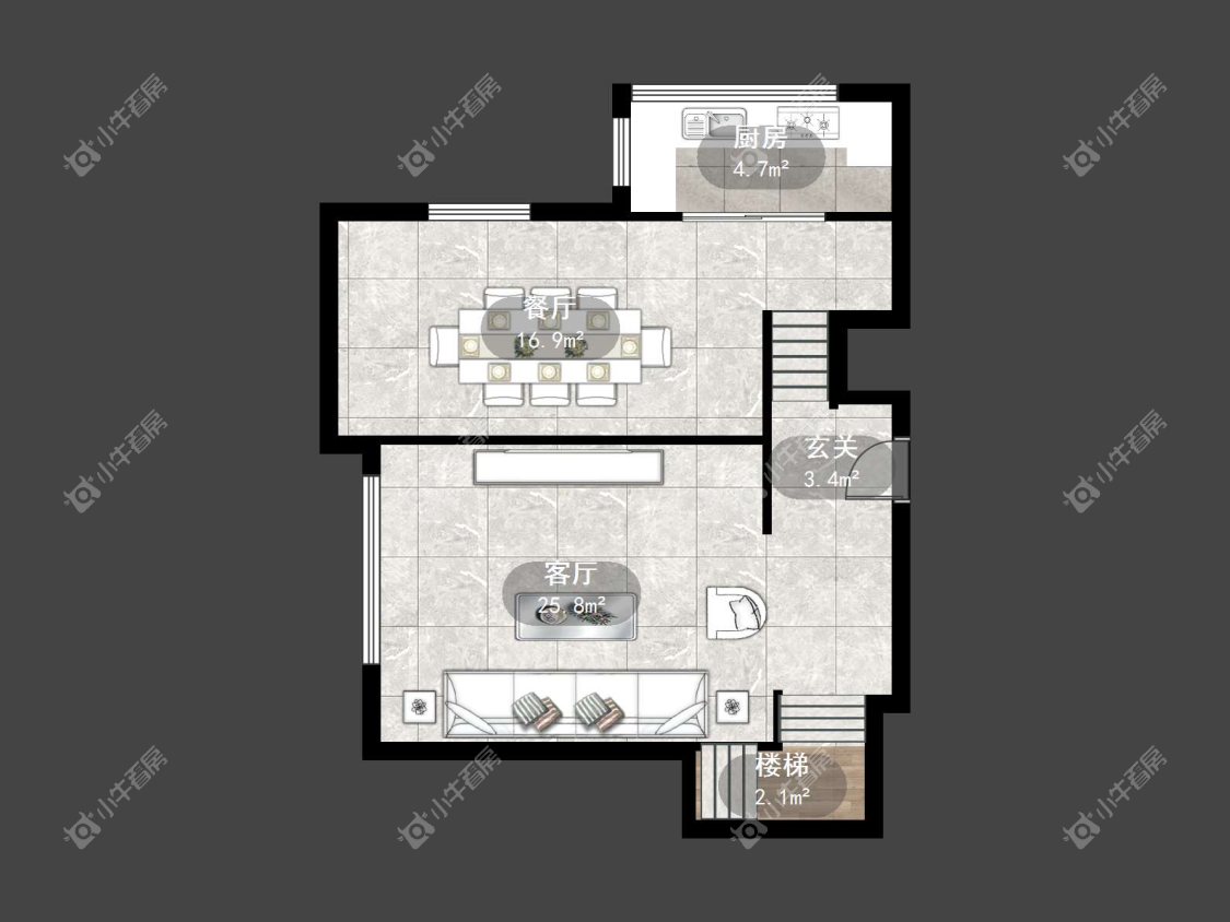 镇江曲园小区在售二手房源户型图_小牛看房