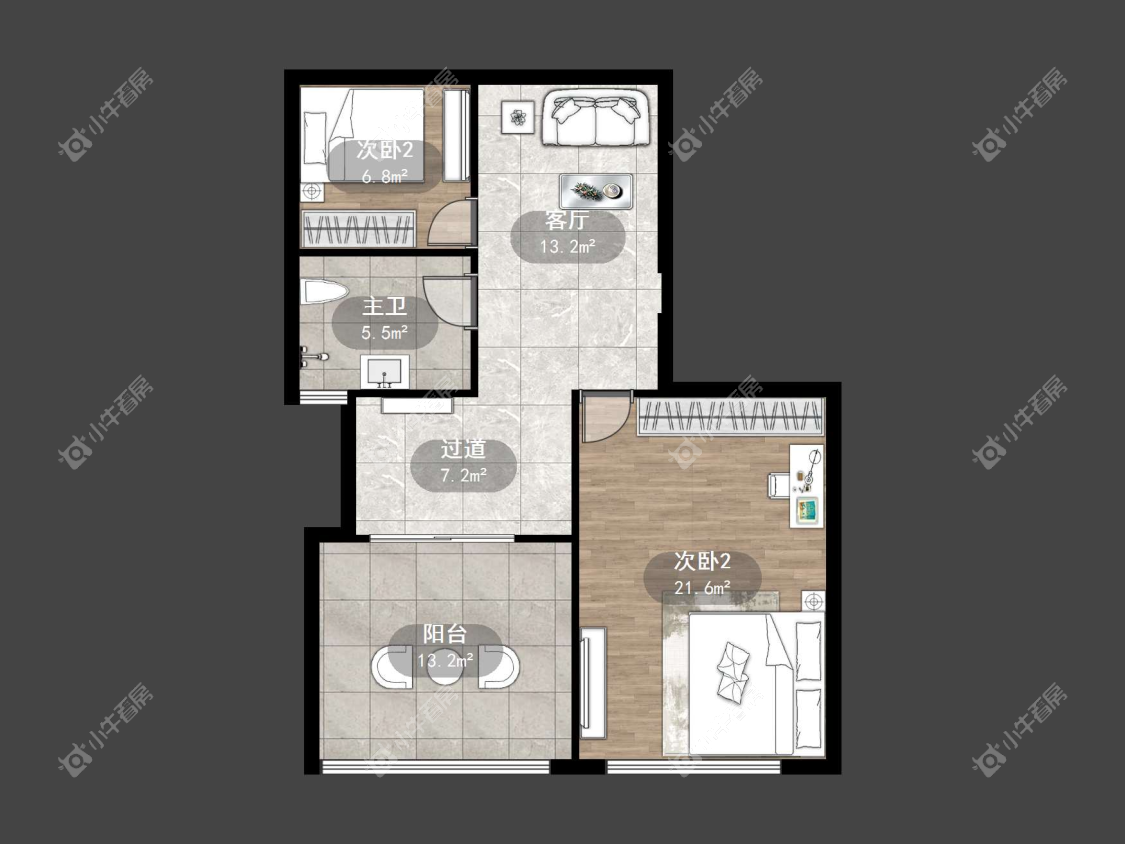 镇江御珑湾(丹阳)在售二手房源户型图_小牛看房