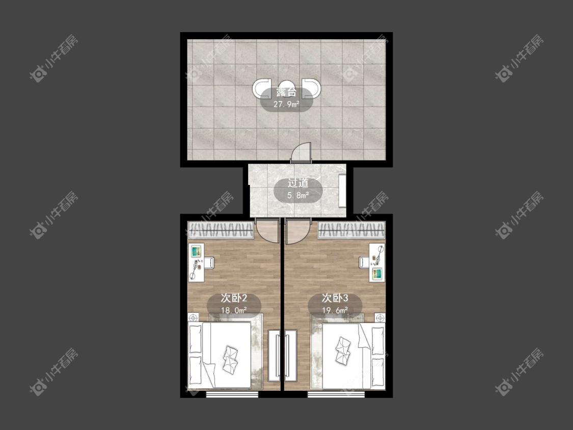 镇江天波城在售二手房源户型图_小牛看房