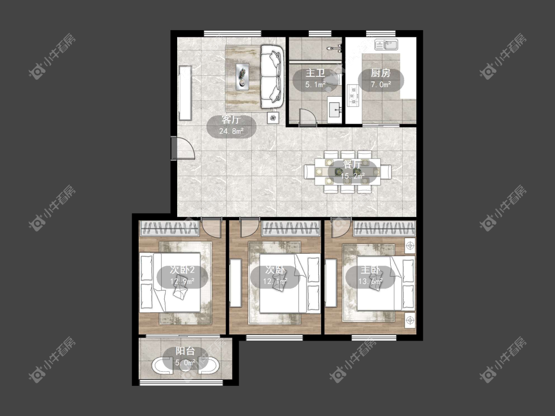 镇江玉乳泉小区在售二手房源户型图_小牛看房