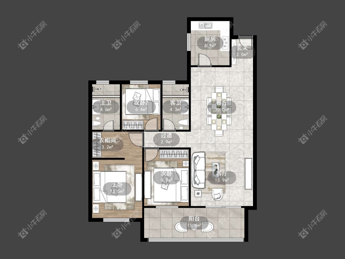 镇江天怡紫宸在售二手房源_小牛看房