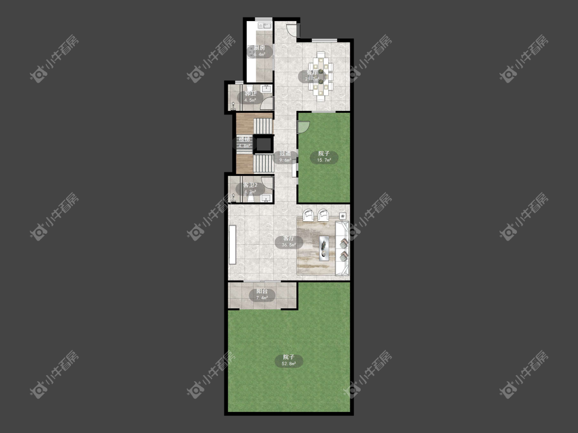 镇江凤凰郡在售二手房源户型图_小牛看房