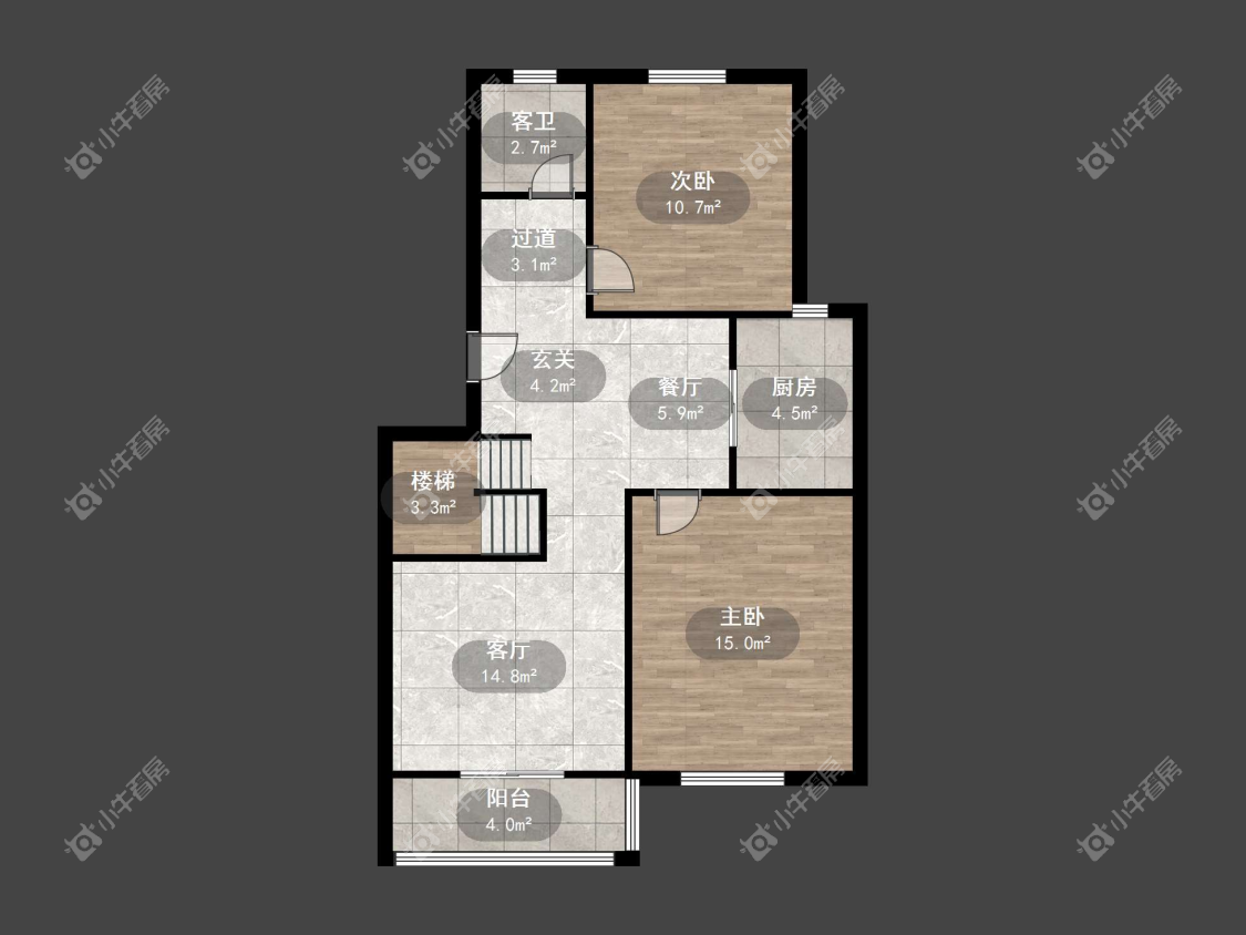 镇江东南新城在售二手房源户型图_小牛看房