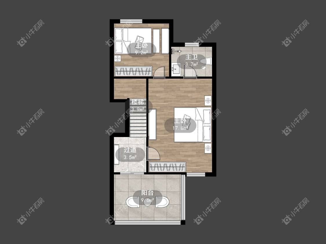 镇江豪门兰庭在售二手房源户型图_小牛看房