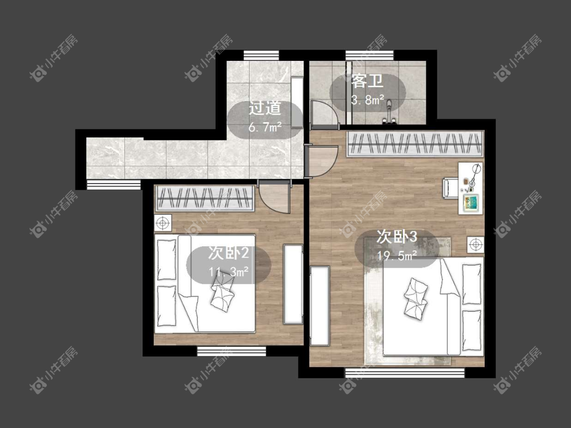镇江普善人家在售二手房源户型图_小牛看房