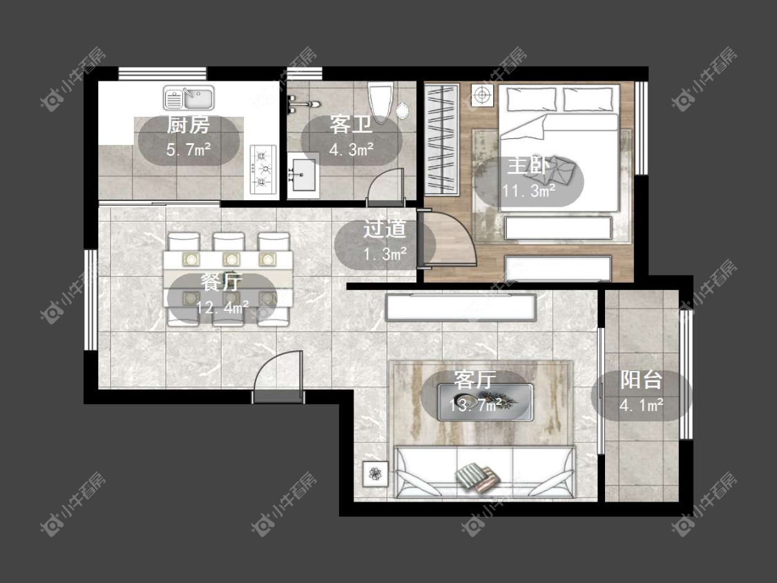 镇江碧桂园在售二手房源户型图_小牛看房