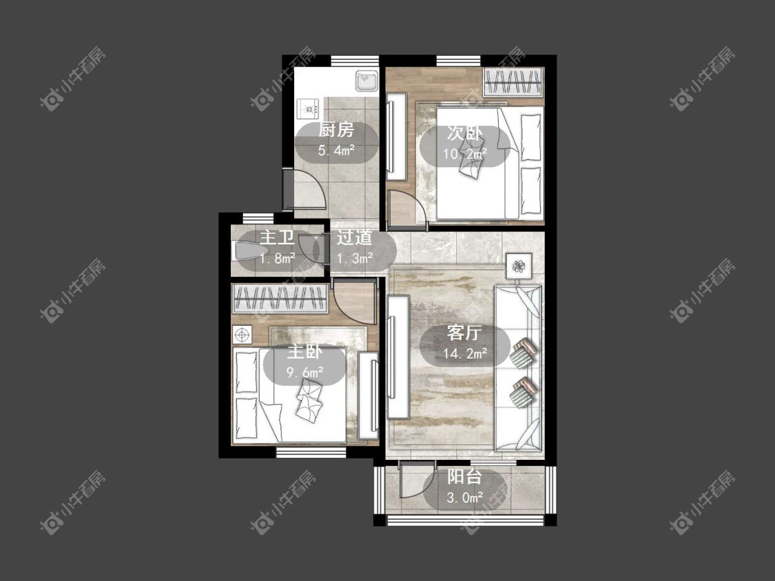 镇江河滨新村（丹阳）在售二手房源户型图_小牛看房
