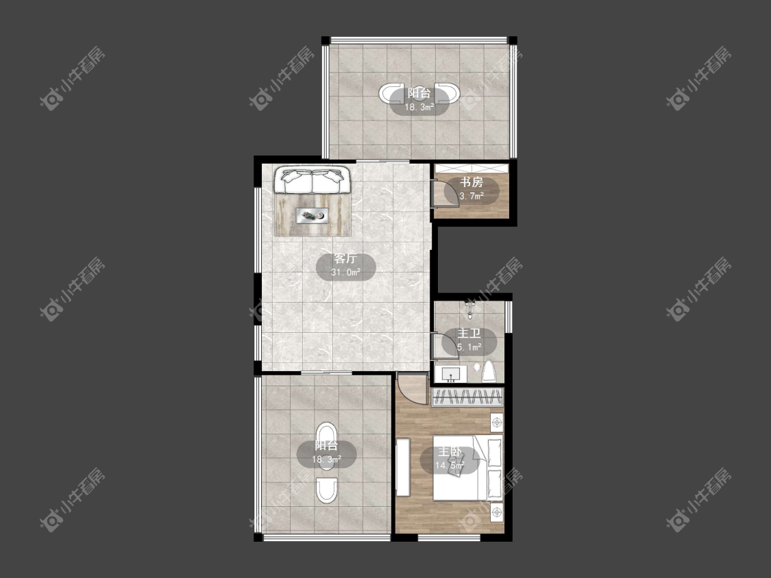 镇江锦绣熙城在售二手房源户型图_小牛看房