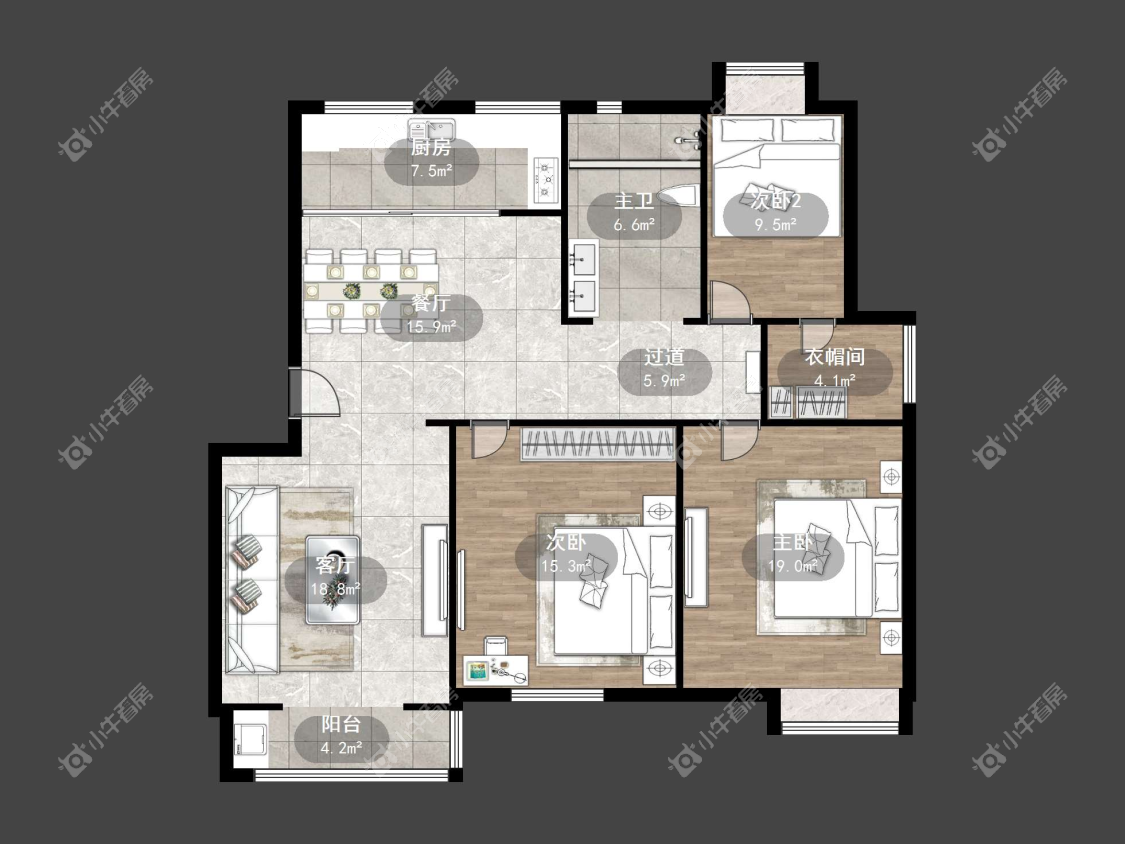 镇江锦尚名都在售二手房源_小牛看房