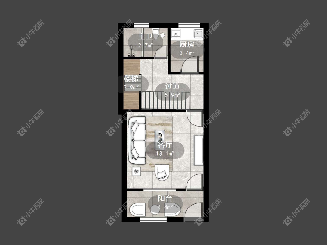 镇江华阳路在售二手房源户型图_小牛看房