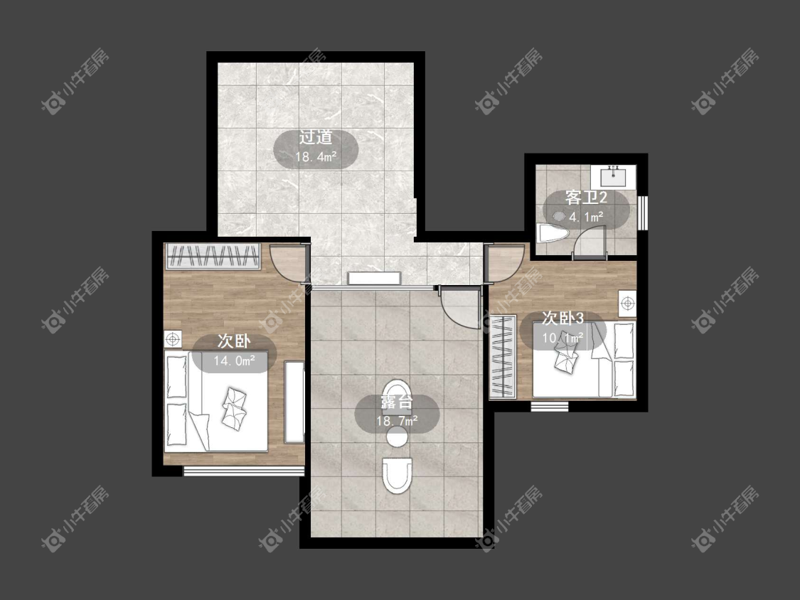 镇江新世纪花园（丹阳）在售二手房源户型图_小牛看房