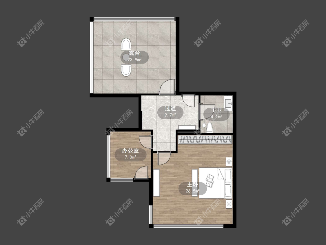 镇江芳草苑在售二手房源户型图_小牛看房