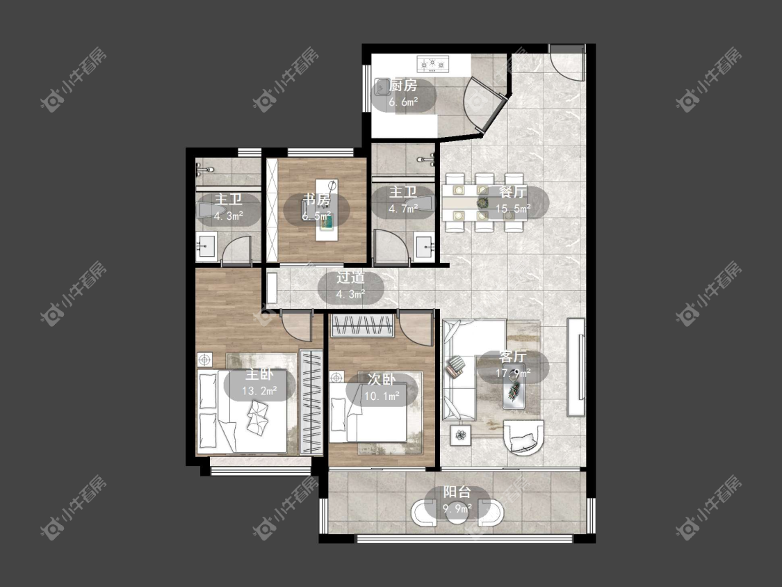 镇江凤熹台在售二手房源户型图_小牛看房
